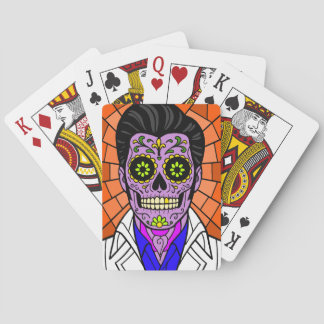 Mexican Elvis Stained Glass Playing Cards Pokerkaarten