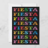 Mexican Fiesta Adoption Baby shower Kaart (Achterkant)