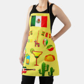 Mexican Fiesta Apron Schort (Insitu)
