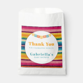 Mexican Fiesta Baby shower Bedankt Bedankzakje