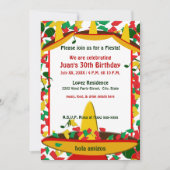 Mexican Fiesta Birthday (elke andere gelegenheid)  Kaart (Voorkant)
