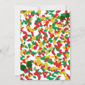 Mexican Fiesta Birthday (elke andere gelegenheid)  Kaart (Achterkant)