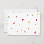 Mexican Fiesta Birthday Hartelijk dank voor uw fot Kaart (Achterkant)