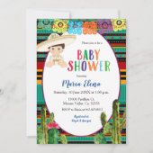 Mexican Fiesta Boy Baby shower Kaart (Voorkant)