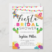 Mexican Fiesta Bridal Shower Kaart (Voorkant)