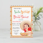 Mexican Fiesta Bridal Shower Kaart (Staand voorkant)