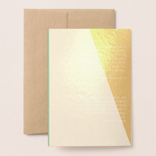 Mexican Fiesta Bruiloft Route Koraal Folie Kaart (Met envelop)