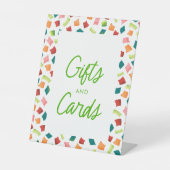 Mexican Fiesta Cadeaus en Kaarten Teken Reclamebord Met Voetstuk (Voorkant)