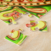 Mexican Fiesta Cinco de Mayo Sombrero Pet Green Legpuzzel (Zijkant)