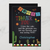 MEXICAN FIESTA DANK JE KAART (Voorkant / Achterkant)