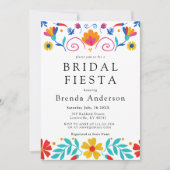 Mexican Fiesta Floral Latina Vrijgezellenfeest Kaart (Voorkant)