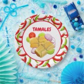 Mexican Fiesta Food Tamale Party Paper Bord (Feest)