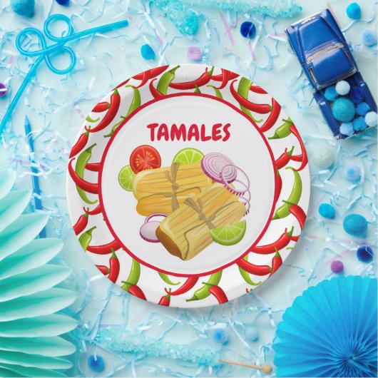 Mexican Fiesta Food Tamale Party Paper Bord (Feest)