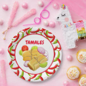 Mexican Fiesta Food Tamale Party Paper Bord (Feest)