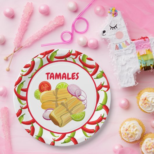 Mexican Fiesta Food Tamale Party Paper Bord (Feest)