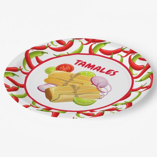 Mexican Fiesta Food Tamale Party Paper Bord (Gekanteld)