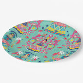 Mexican Fiesta Frida Papieren Bordje (Gekanteld)