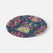 Mexican Fiesta Frida Papieren Bordje (Gekanteld)