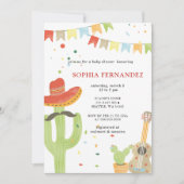 Mexican Fiesta Gender Neutral Baby Shower Kaart (Voorkant)