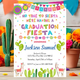 Mexican Fiesta Graduation Party Invitation Kaart