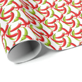 Mexican Fiesta Hot Chili Peppers Cadeaupapier (Rol Hoek)