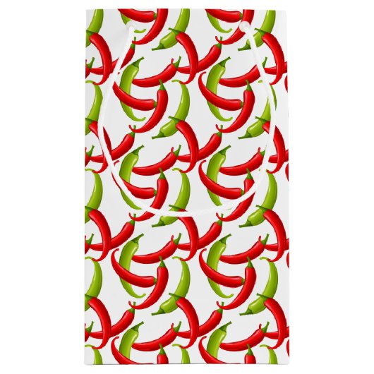 Mexican Fiesta Hot Chili Peppers Klein Cadeauzakje (Achterkant)