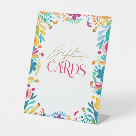 Mexican Fiesta Kaarten & Cadeaubordje Vrijgezellen Reclamebord Met Voetstuk (Voorkant)