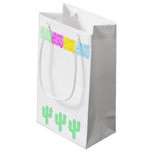 Mexican Fiesta Klein Cadeauzakje (Achterkant Gekanteld)