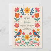 Mexican Fiesta Kleurrijk Baby shower Kaart (Voorkant)