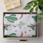 Mexican Fiesta, Margaritas en Chili Peppers Tissuepapier (Geschenk)