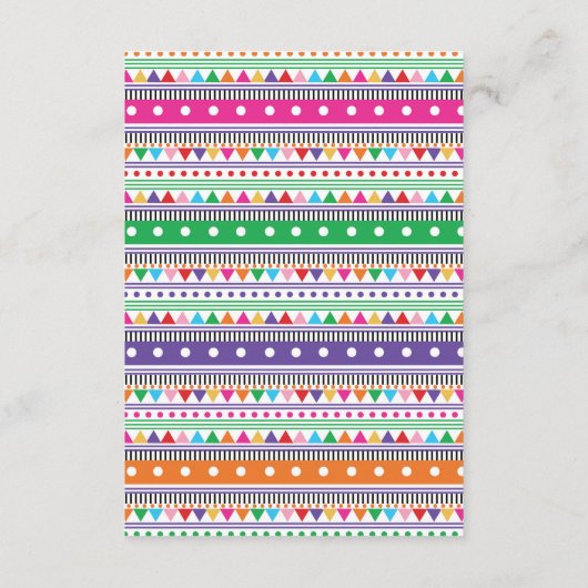 Mexican Fiesta Nacho Gemiddelde Baby brengt boek m Informatiekaartje (Achterkant)