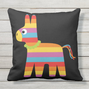 Mexican Fiesta Outdoor Pillow met Pinata Buitenkussen