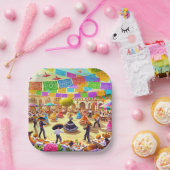 Mexican Fiesta Papieren Bordje (Feest)