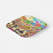 Mexican Fiesta Papieren Bordje (Gebogen)