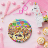 Mexican Fiesta Papieren Bordje (Feest)