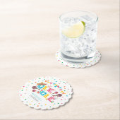 Mexican Fiesta persoonlijke verjaardag Kartonnen Onderzetters (Insitu)