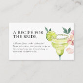 Mexican Fiesta Recept Request Vrijgezellenfeest Informatiekaartje (Voorkant)