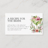 Mexican Fiesta Recept Request Vrijgezellenfeest Informatiekaartje (Voorkant)