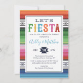 Mexican Fiesta Rehearsal Dinner Invitation Kaart (Voorkant)