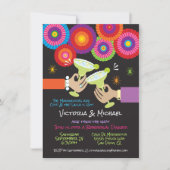 Mexican Fiesta Rehearsal Dinner Margaritas Kaart (Voorkant)