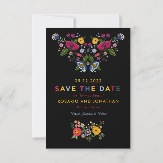 Mexican Fiesta Save The Date (Voorkant)