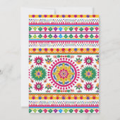 Mexican Fiesta Senor or Senorita Gender Reveal Inv Kaart (Achterkant)
