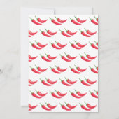 Mexican Fiesta Taco over een virtueel Vrijgezellen Kaart (Achterkant)