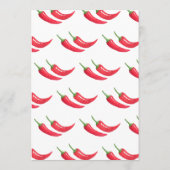 Mexican Fiesta Taco'bout Love Advieskaart (Achterkant)