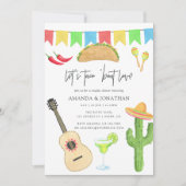 Mexican Fiesta Taco'bout Love Couples Shower Kaart (Voorkant)