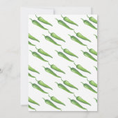 Mexican Fiesta Taco'bout Love Couples Shower Kaart (Achterkant)