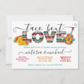 Mexican Fiesta Taco'bout Love koppels douche Kaart (Voorkant)