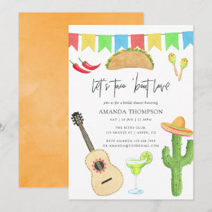 Mexican Fiesta Taco'bout Love Vrijgezellenfeest Kaart