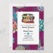 Mexican Fiesta Tacos en Tequila Couples Shower Kaart (Voorkant)