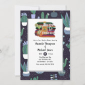 Mexican Fiesta Tacos en Tequila Couples Shower Kaart (Voorkant)